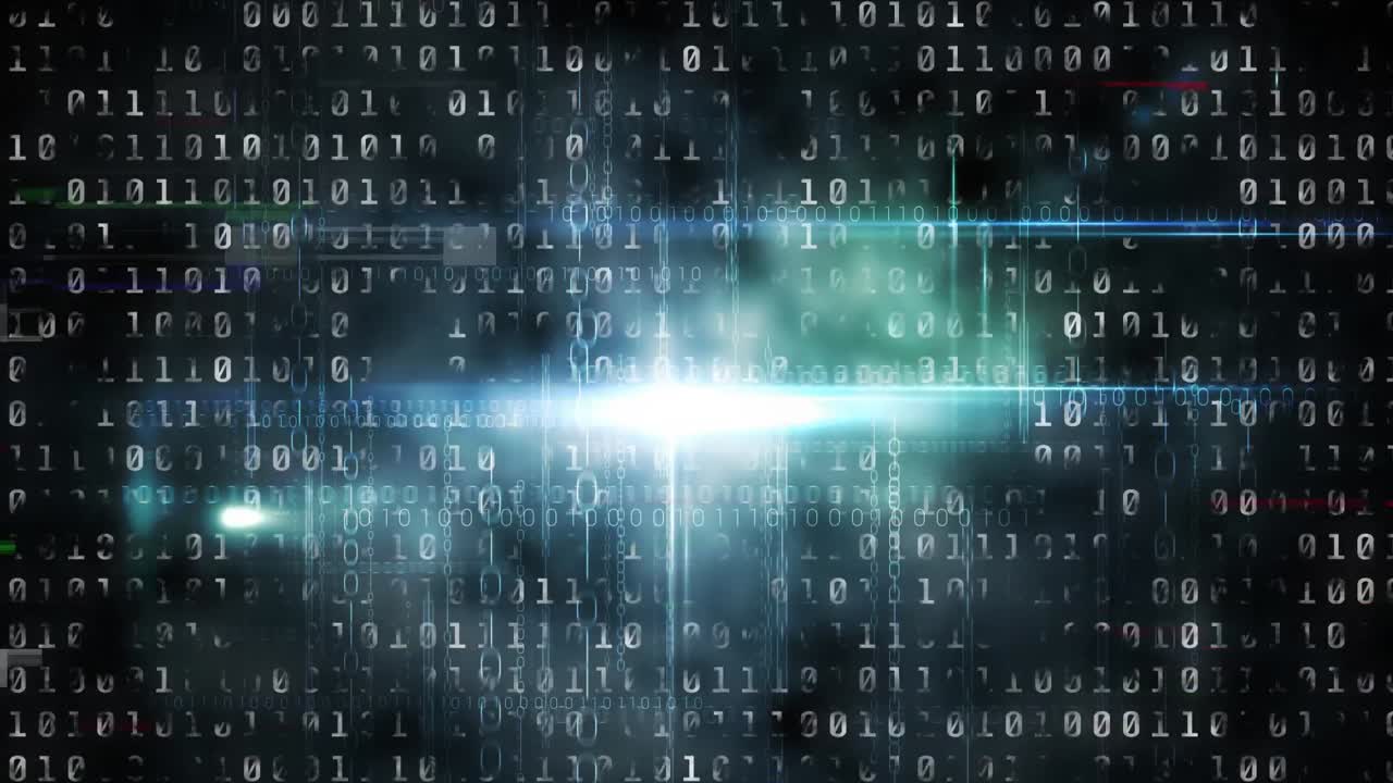 animação de dados em fundo escuro