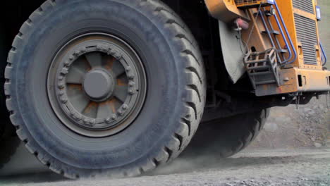 mining truck and tires