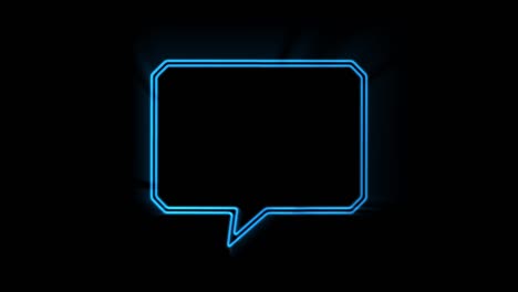 animated white outlined speech bubble, chat balloon icon. pictogram, comic book, anime. useful for web site, banner, greeting cards, apps and social media posts. chroma key, black screen background.