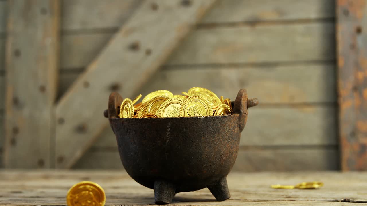 leprechauns olla de oro para san patricio