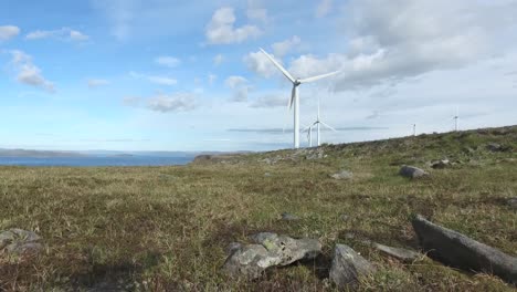 windmills for electric power production havoygavelen windmill park norway