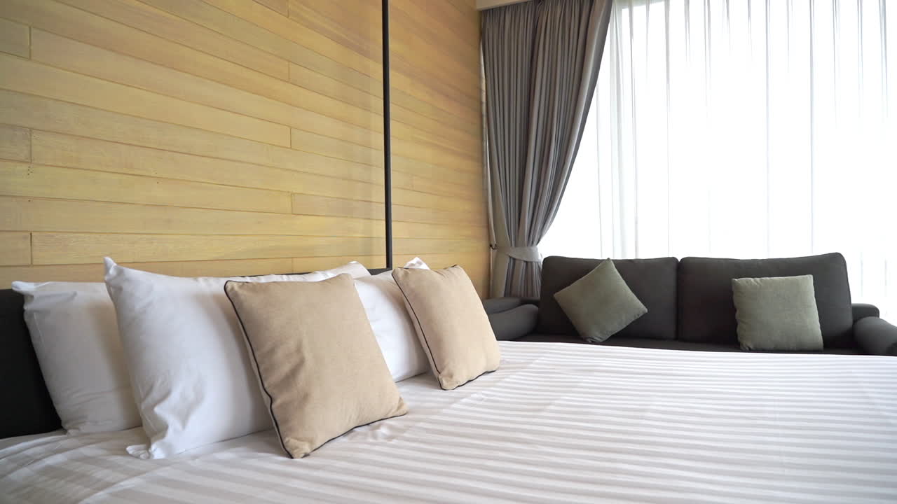 Luxury large kingsize bedspace in a hotel resort