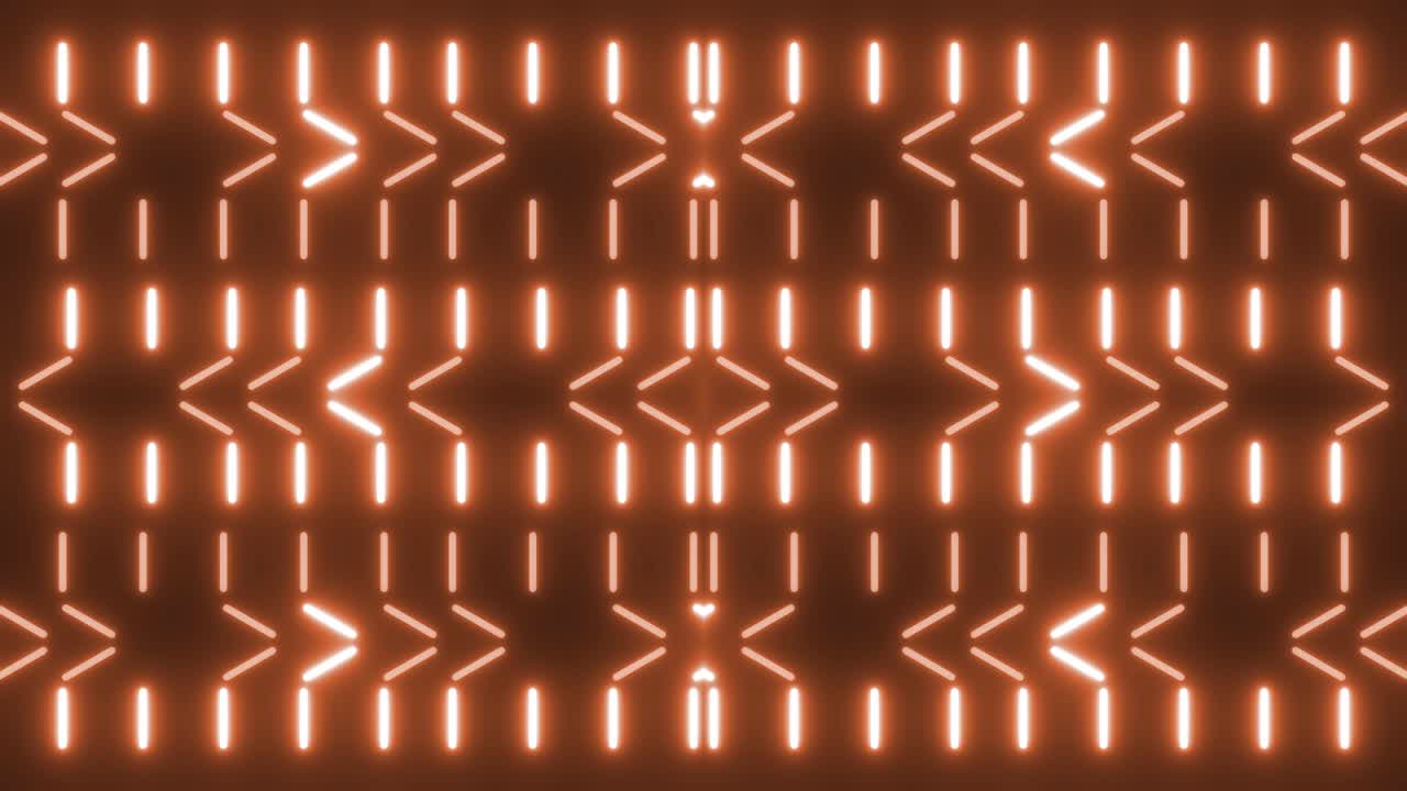 patrón geométrico de neón abstracto