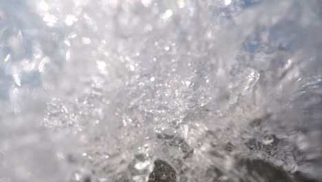 Splashing-in-Sun-Soaked-Ocean-Before-Going-Under-Water-and-Rising-Back-Up---Ultra-Slow-Motion-Footage