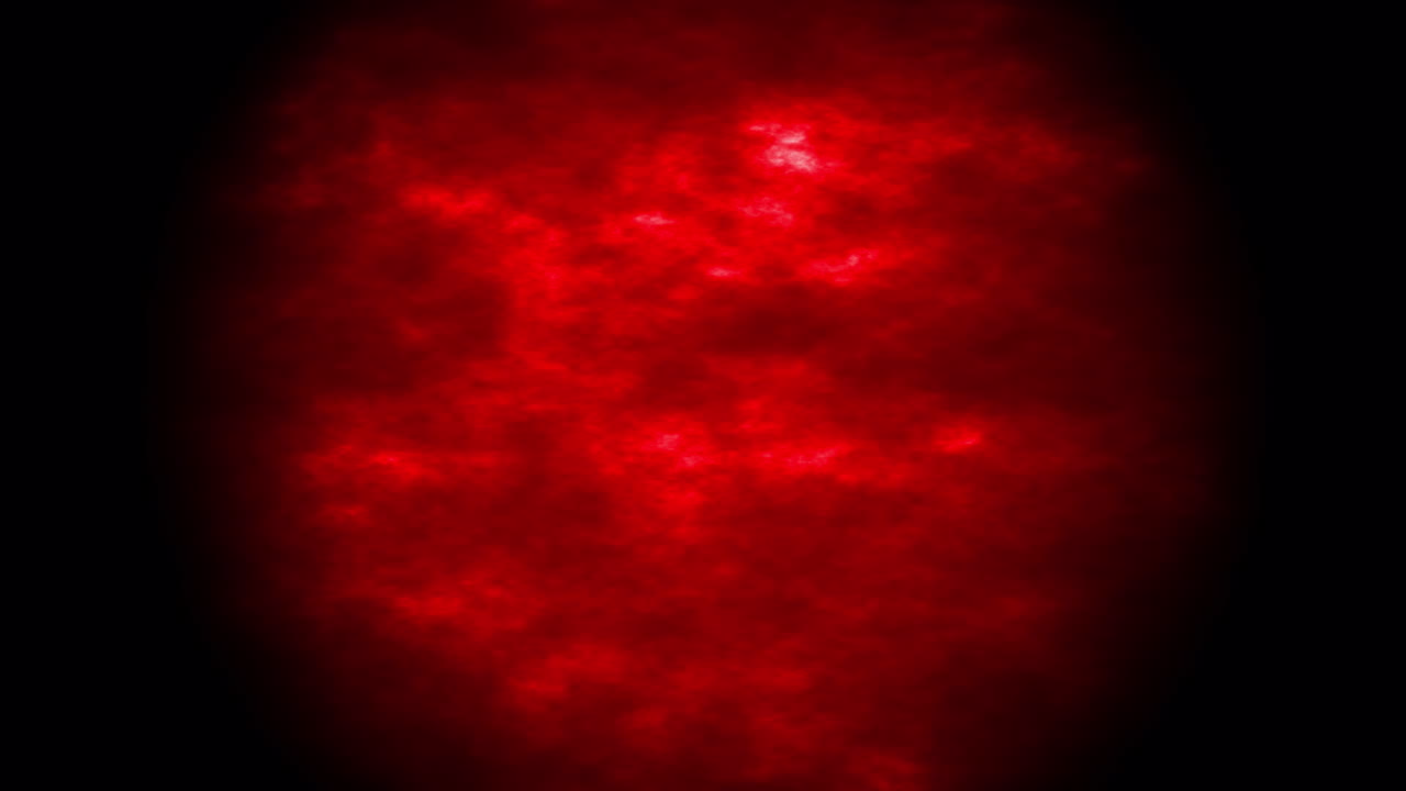 animatie van rode stormachtige wolken op zwarte achtergrond