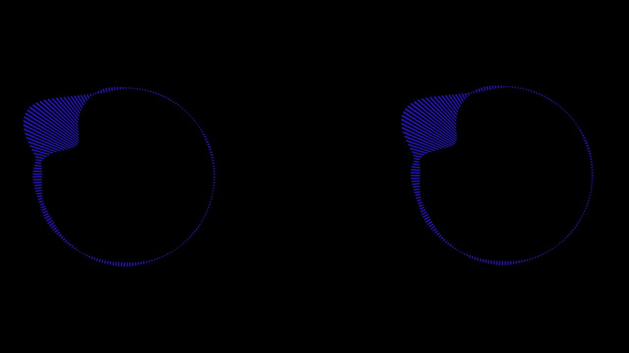 Audio Spectrum Circle Audio Visualizer Motion Graphics