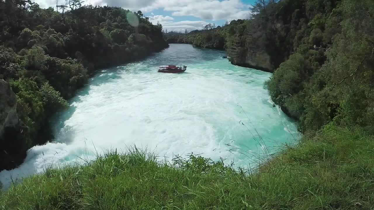 caída de huka en nueva zelanda