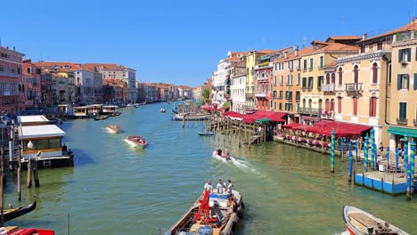 beautiful sunny day in venice, italy