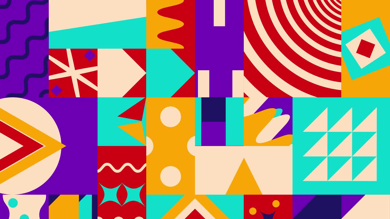 Bauhaus Style Background