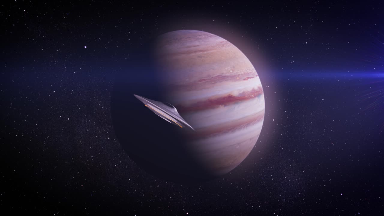 ovni cerca de júpiter