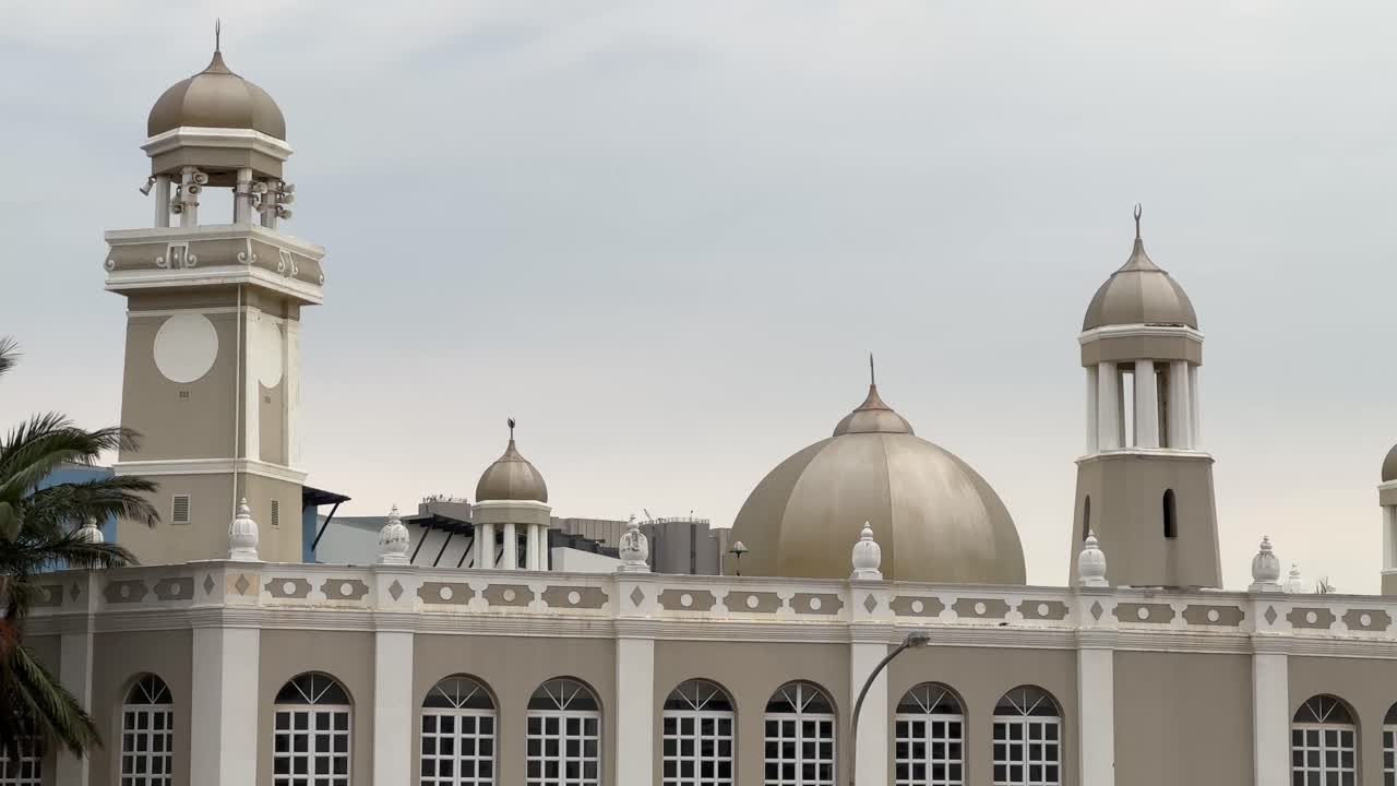 En moské i den gamle bydel i Cape Town, Sydafrika