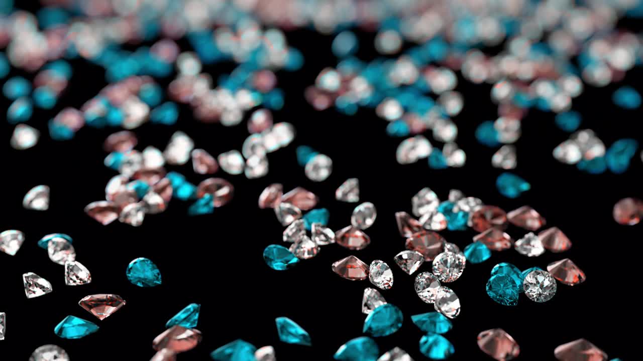 투명한 배경에 있는 토파스 보석