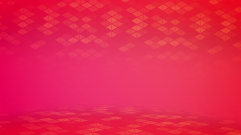 dynamic and playful pink and red abstract background with triangles pattern