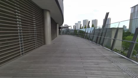tokyo toyosu pedestrian deck 2022