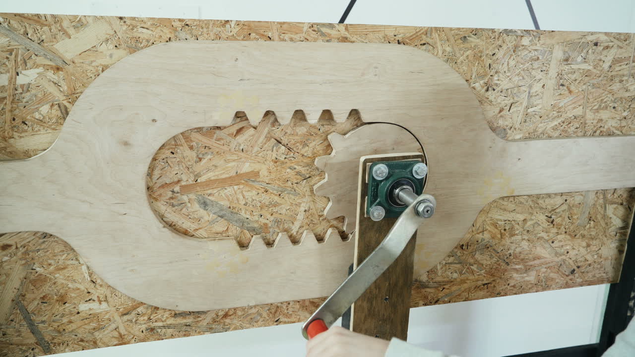 Mechanism of motion. Museum of Science. Christopher Polhem.