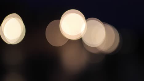 Stadtlicht-Nachtbokeh