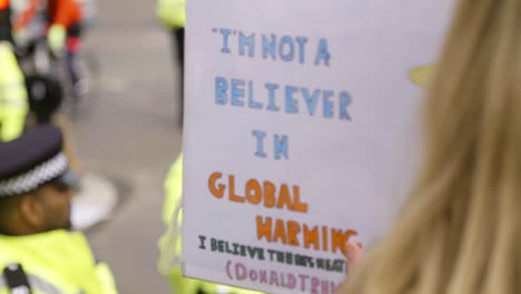 donald trump protester sign