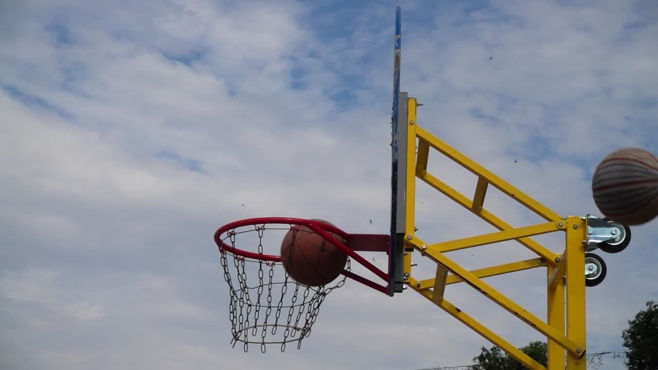 Streetball. Rallentatore