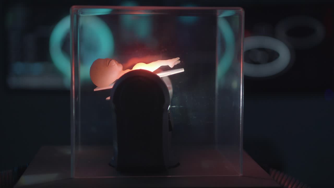 exhibición del modelo fetal