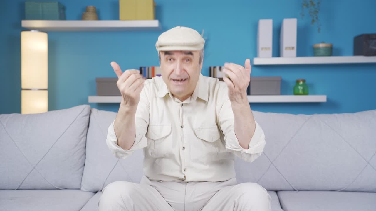 유쾌하고 재미있는 할아버지.