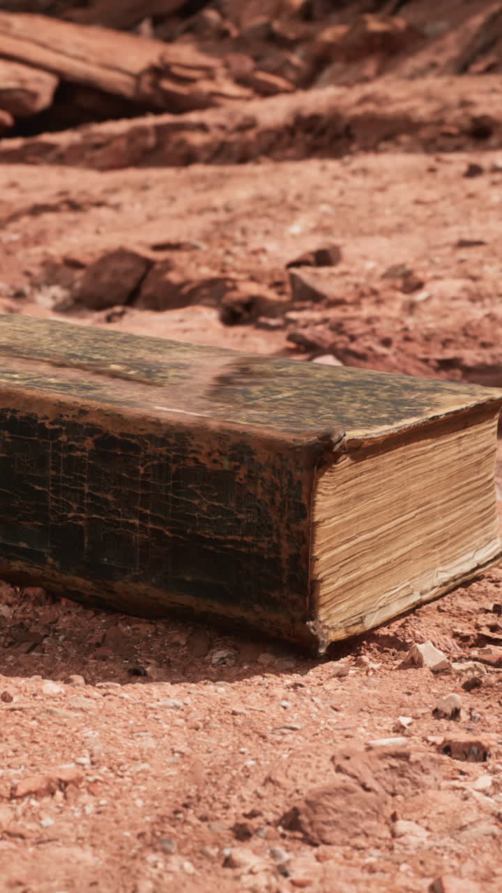 Libro antico trovato nel deserto