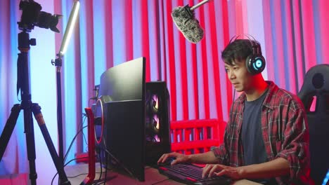 gamer streaming setup