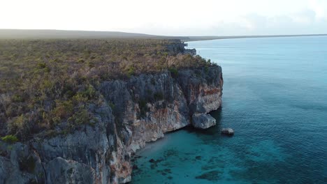 Amazing-journey-forward-between-the-rocks-and-the-sea-in-cabo-rojo-Dominican-Republic