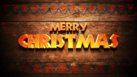 Merry-Christmas-cartoon-text-on-wood-2