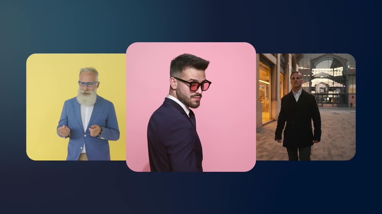 Dynamic Multiscreen Opener Featuring Diverse People and Lifestyles