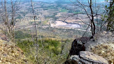 panoramic view of landscape from a mountain