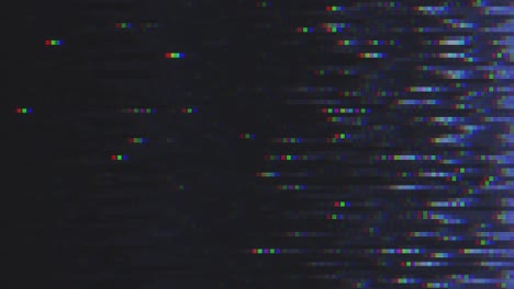 diseño único abstracto animación digital ruido de píxeles error de fallo daño de video