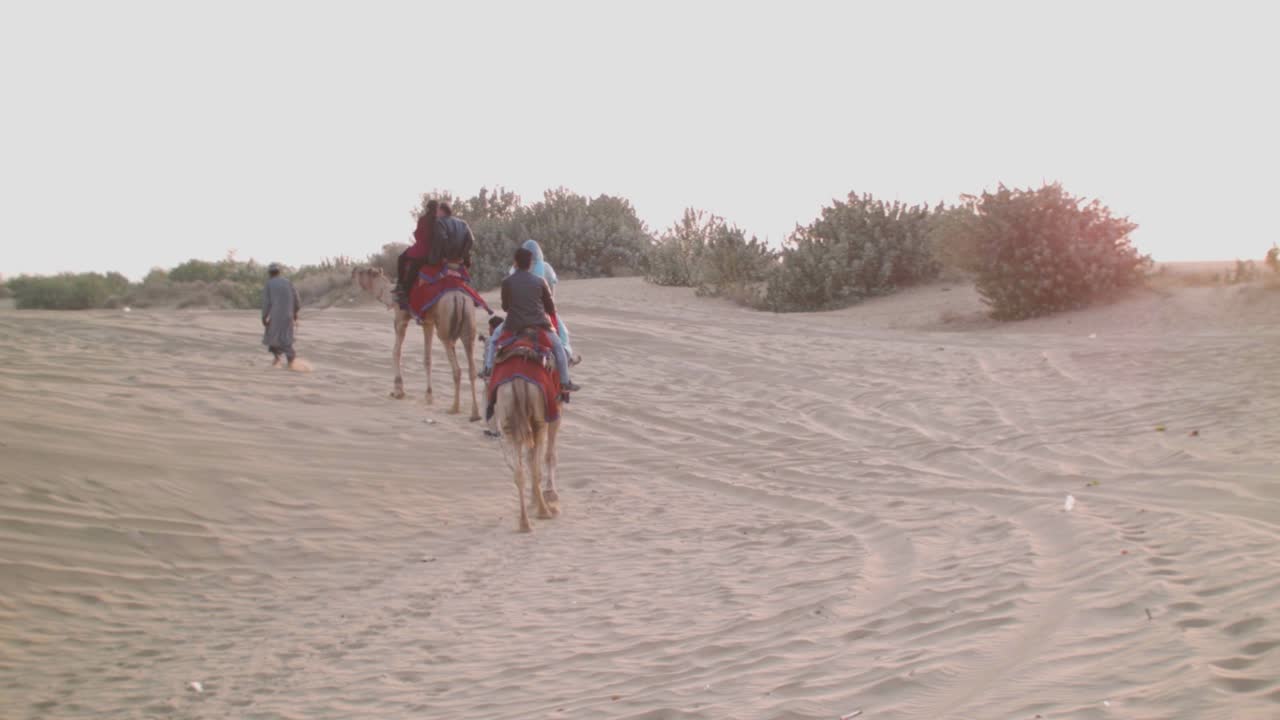 A Camel Ride in Jaisalmer