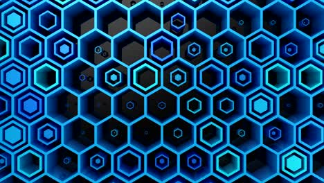 background of hexagons