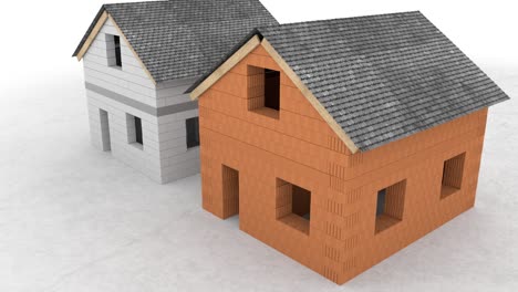 house construction 3d model