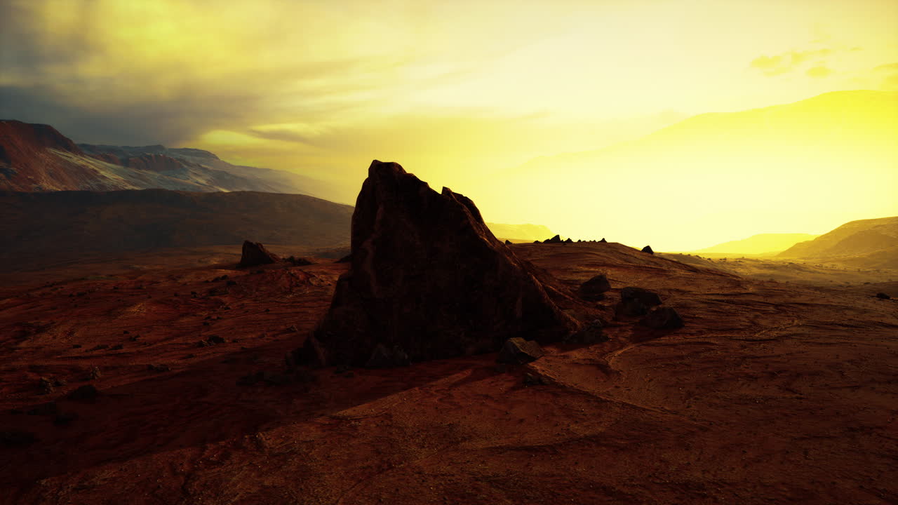Formações rochosas no deserto de Wadi Rum