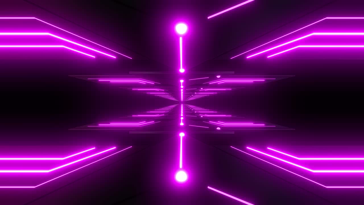 Neon Pink Tunnel