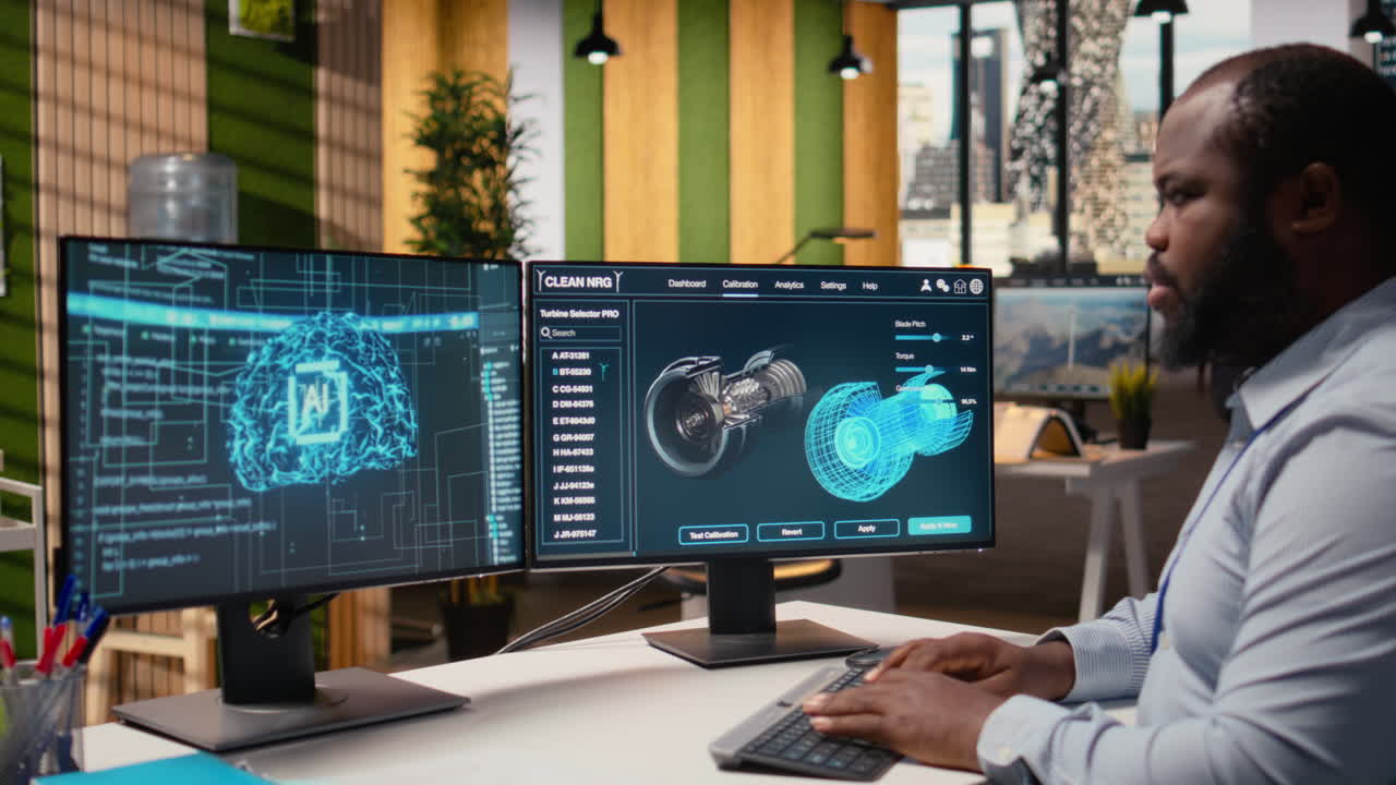 Researcher Upgrades Turbine Component With Ai To Maximize Sustainability