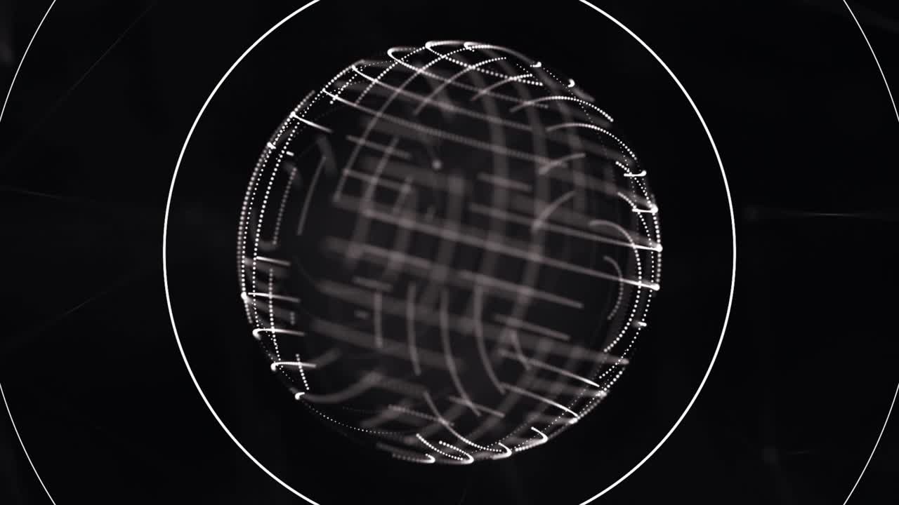 esfera geométrica abstracta