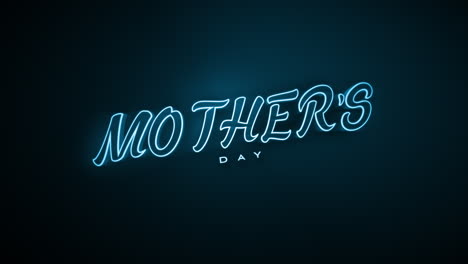 Monochromer-Muttertag-Auf-Dunkelblauem-Farbverlauf