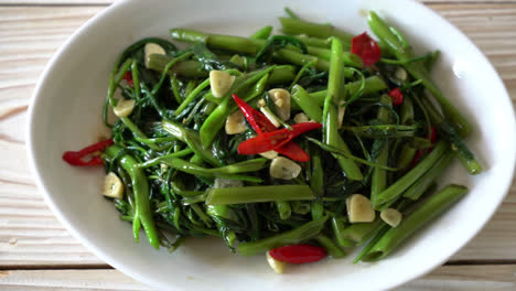 Stir-Fried-Chinese-Morning-Glory-or-Water-Spinach