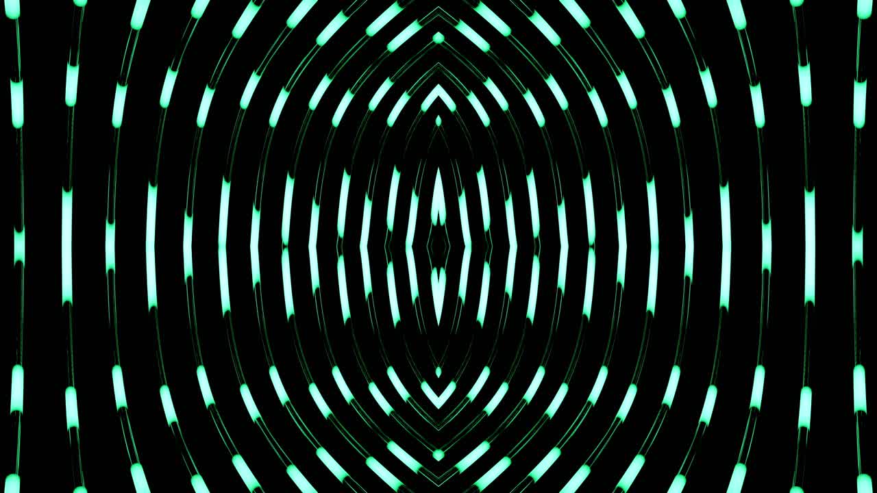 Abstract Green and Black Geometric Pattern