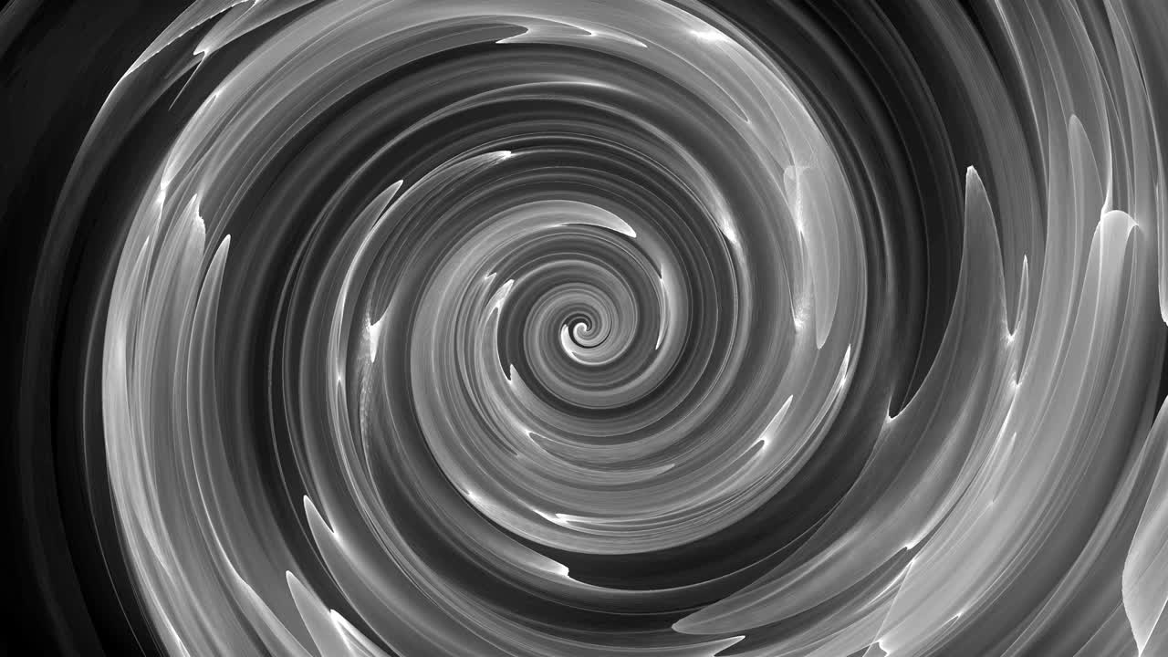 líneas giratorias en espiral abstractas, generadas por computadora, fondo renderizado en 3d