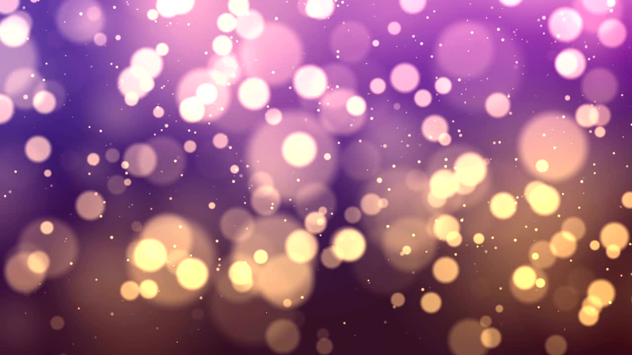 Luci Bokeh Astratte Con Sfondo Colorato