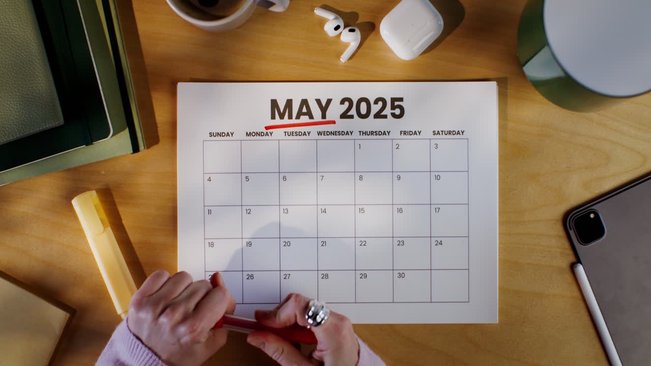 Planning for May 2025