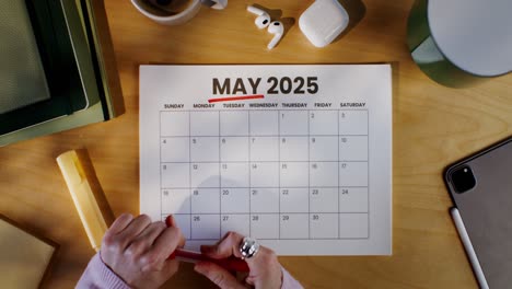 planning for may 2025