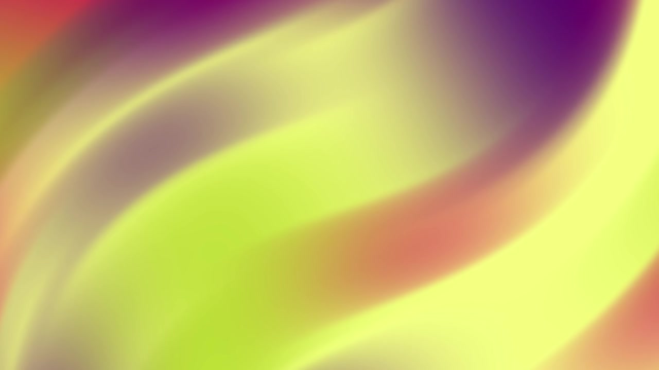 Seamless Loop of Abstract Wavy Color Gradient Background