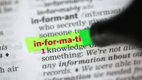 definition of information