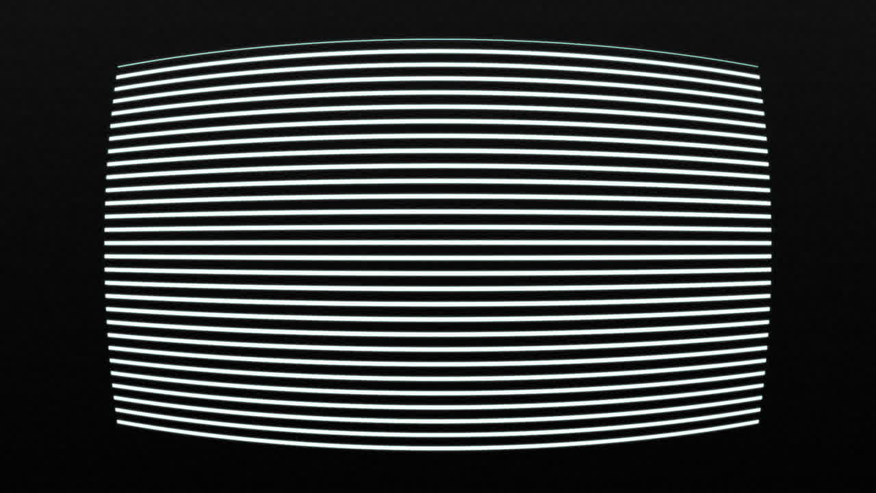 Animation of multiple parallel black and white lines moving in seamless loop