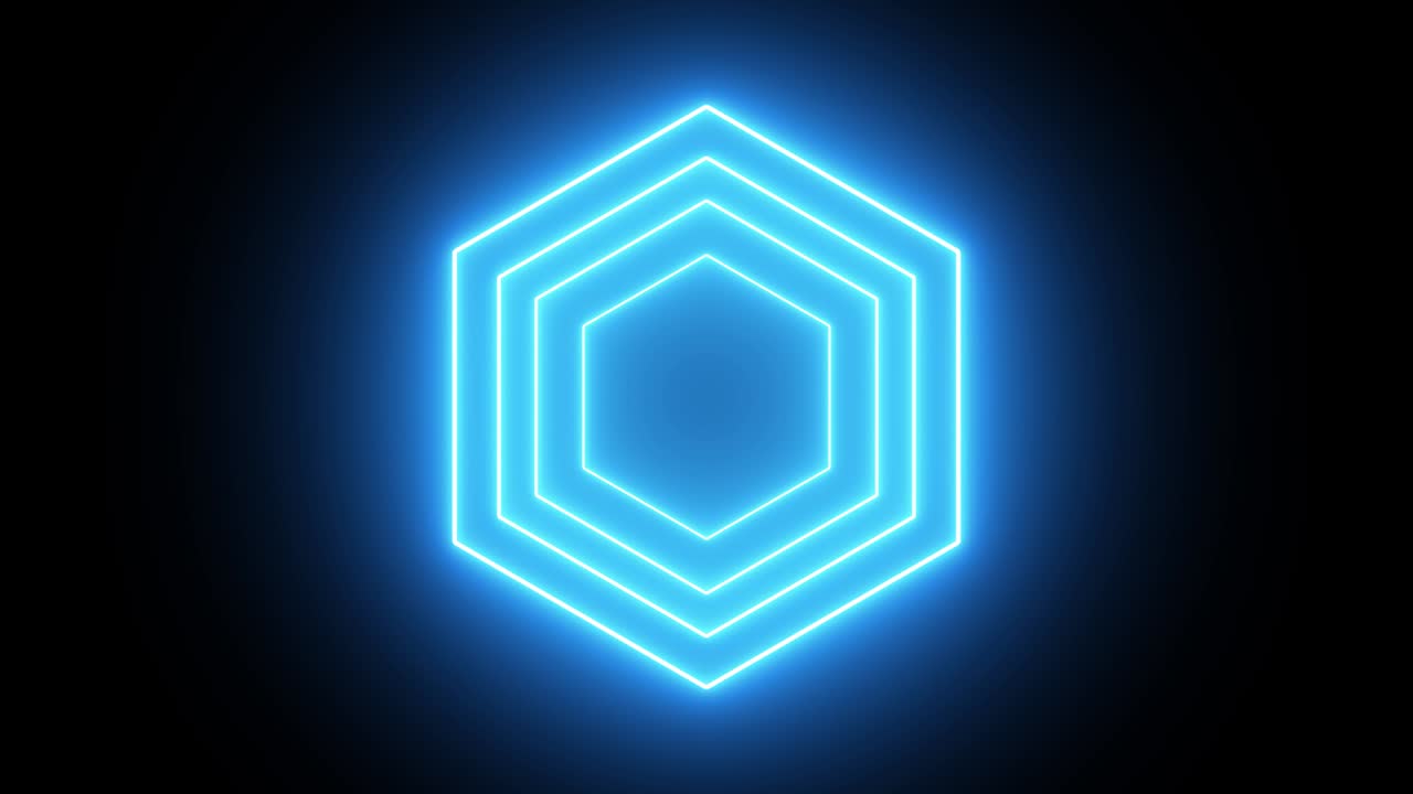 반이는 네온 불빛