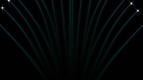 Animation-of-fireworks-on-black-background